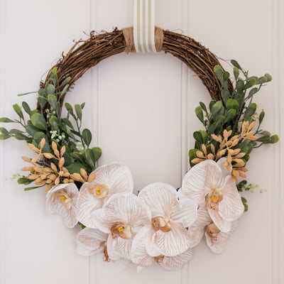 SALE Spring Orchid Wreath (Save $50)