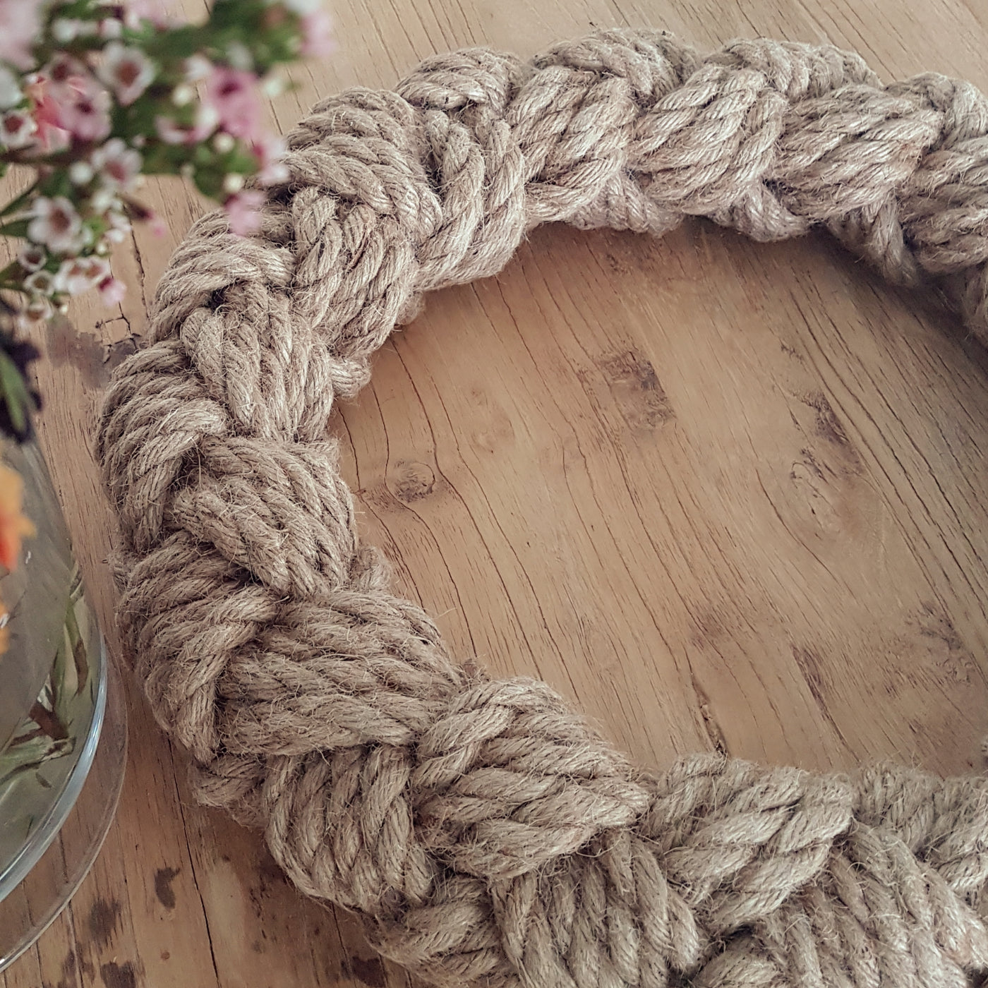 Rope Easter Wreath
