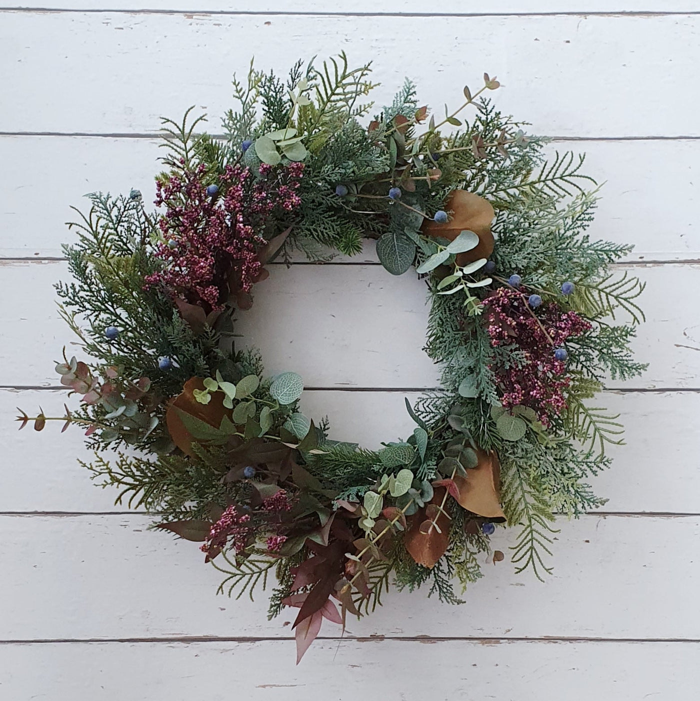 Eucalyptus & Blueberry Christmas Wreath or Garland (Stockist)