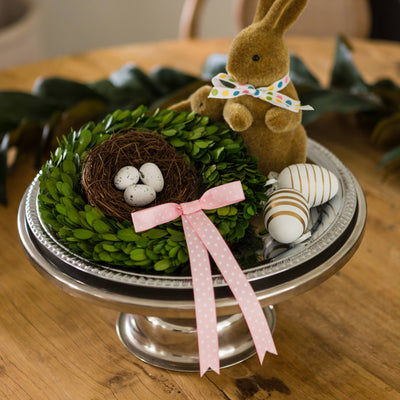 Preserved Boxwood Easter Wreath