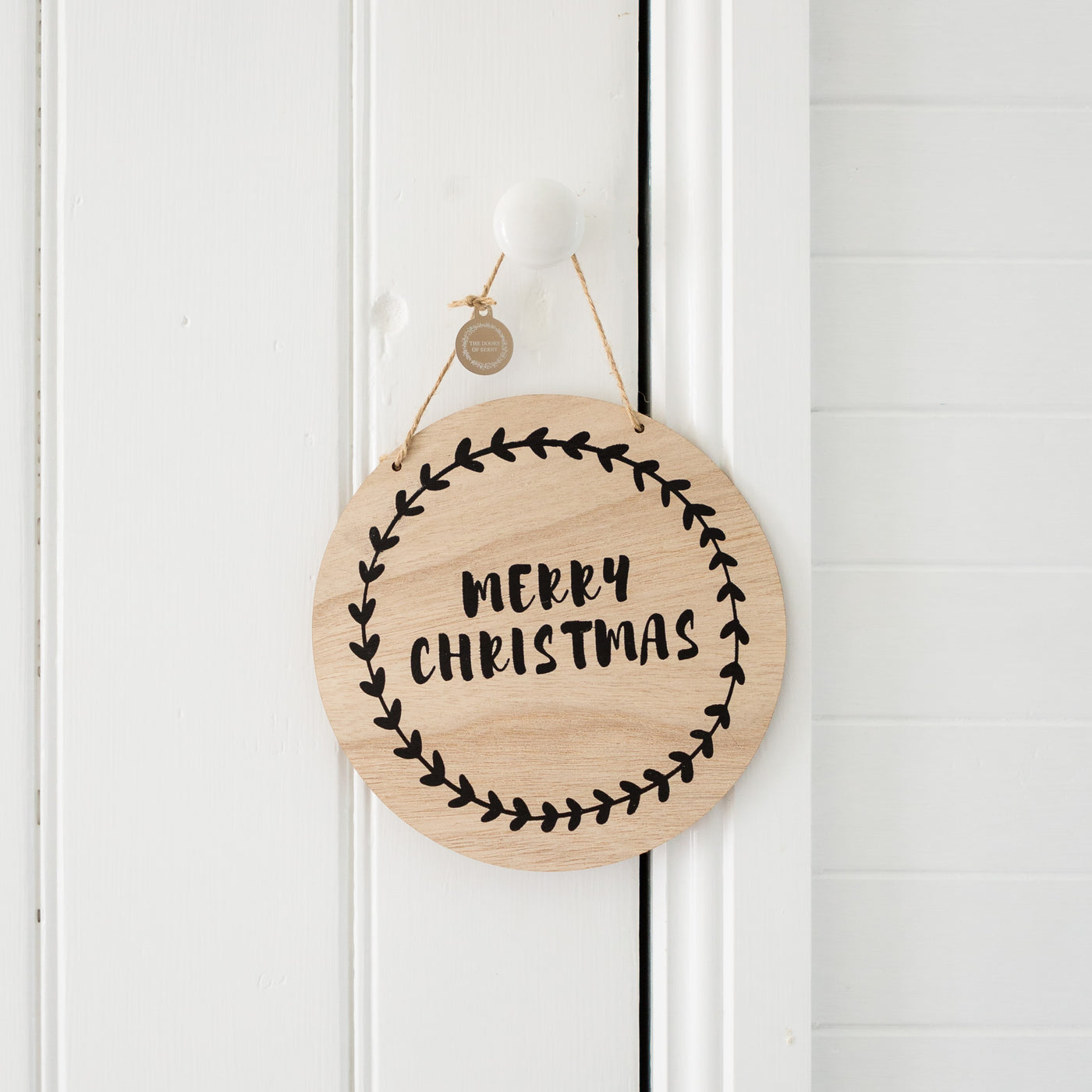 Wreath Sign - Double Sided